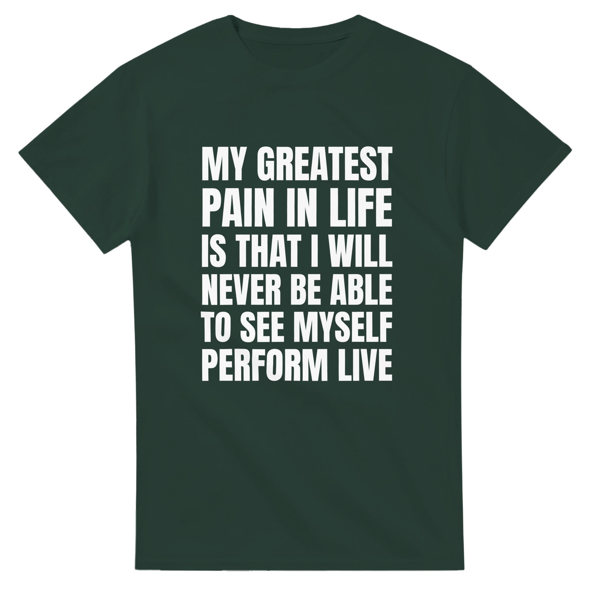 Greatest Pain Kanye West Tee-Forest Green-S-Bootlg