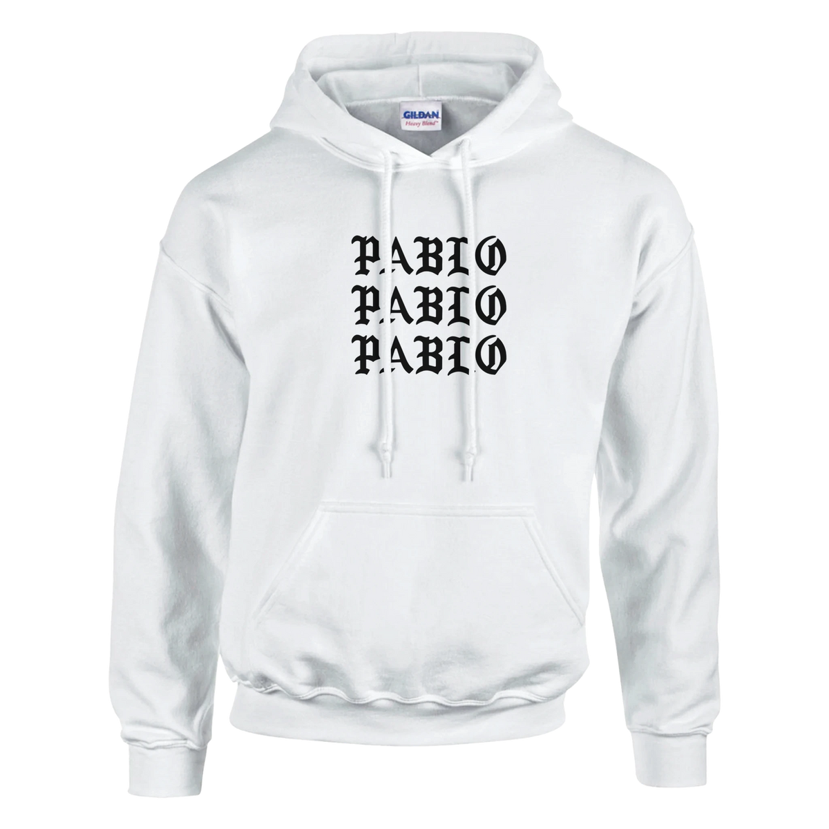 Pablo Kanye West Hoodie-White-S-Bootlg