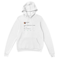 You May Be Talented Kanye West Tweet Hoodie-White-S-Bootlg