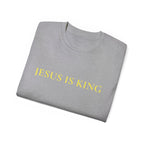 Jesus Is King Sunday Service Tee-White-S-Bootlg