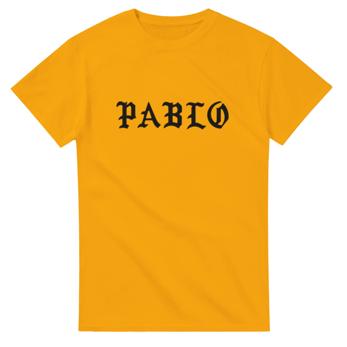 Kanye West The Life of Pablo T-Shirt-Gold-S-Bootlg