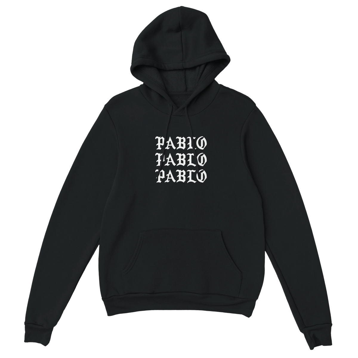 Pablo Kanye West Hoodie-Black-S-Bootlg
