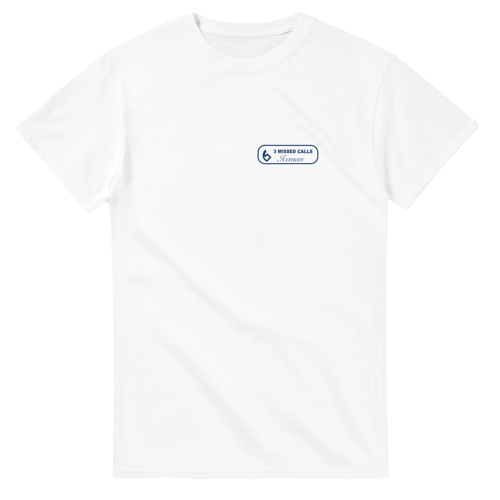 Janice STFU Drake T-shirt in White, front view