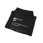 You May Be Talented Kanye West Tweet Hoodie-White-S-Bootlg
