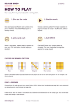 Illustrated English how-to-play guide and winning patterns