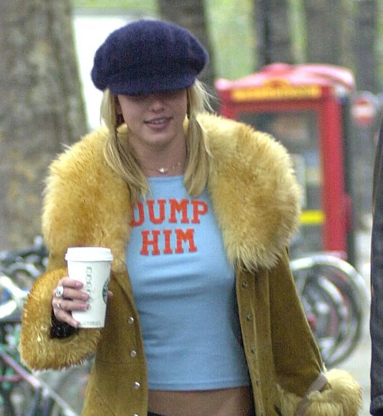 Dump Him T‑Shirt ‑ Britney Spears Inspired Unisex Slogan Tee