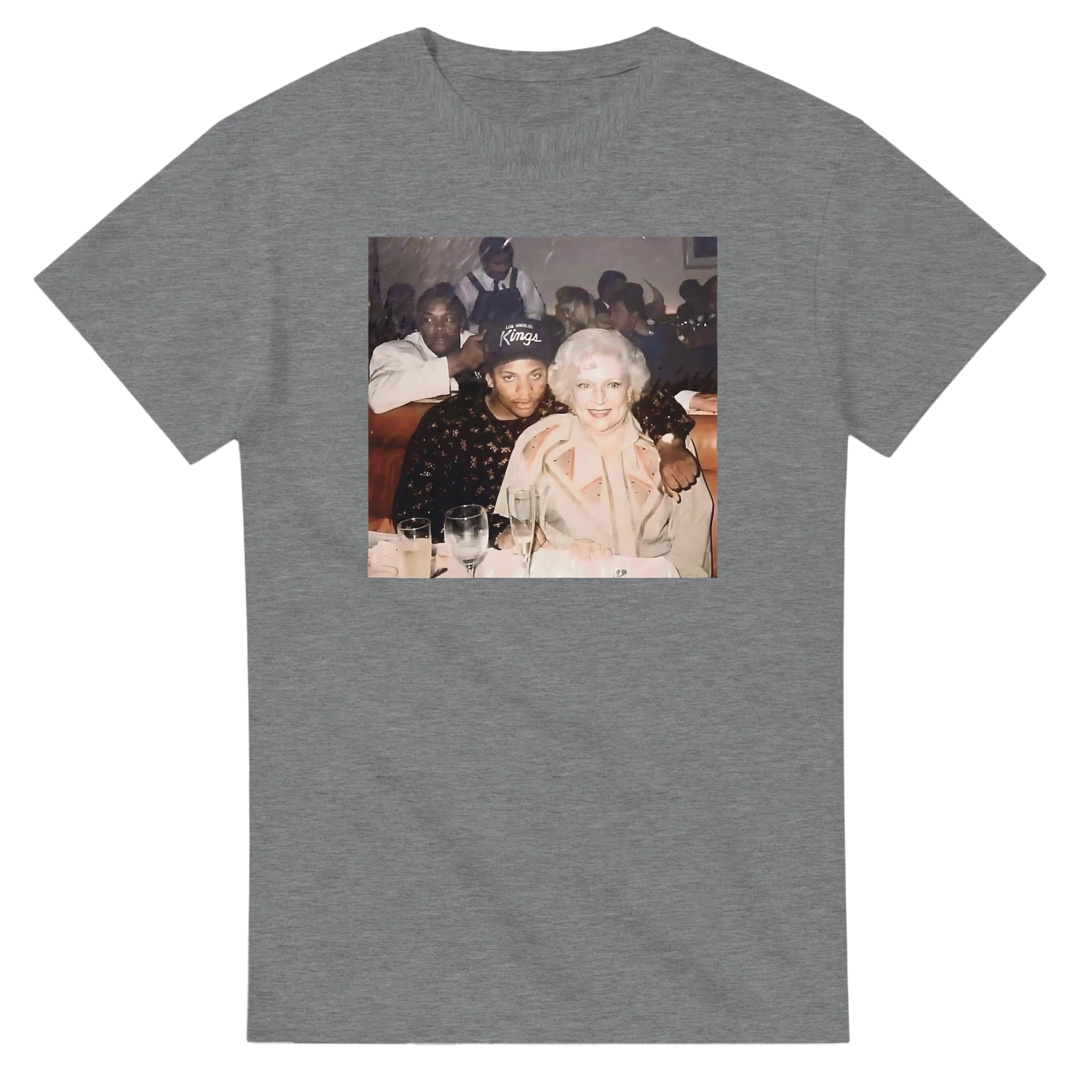 Betty Golden Eazy E Compton Mashup T-Shirt-Sport Grey-S-Bootlg