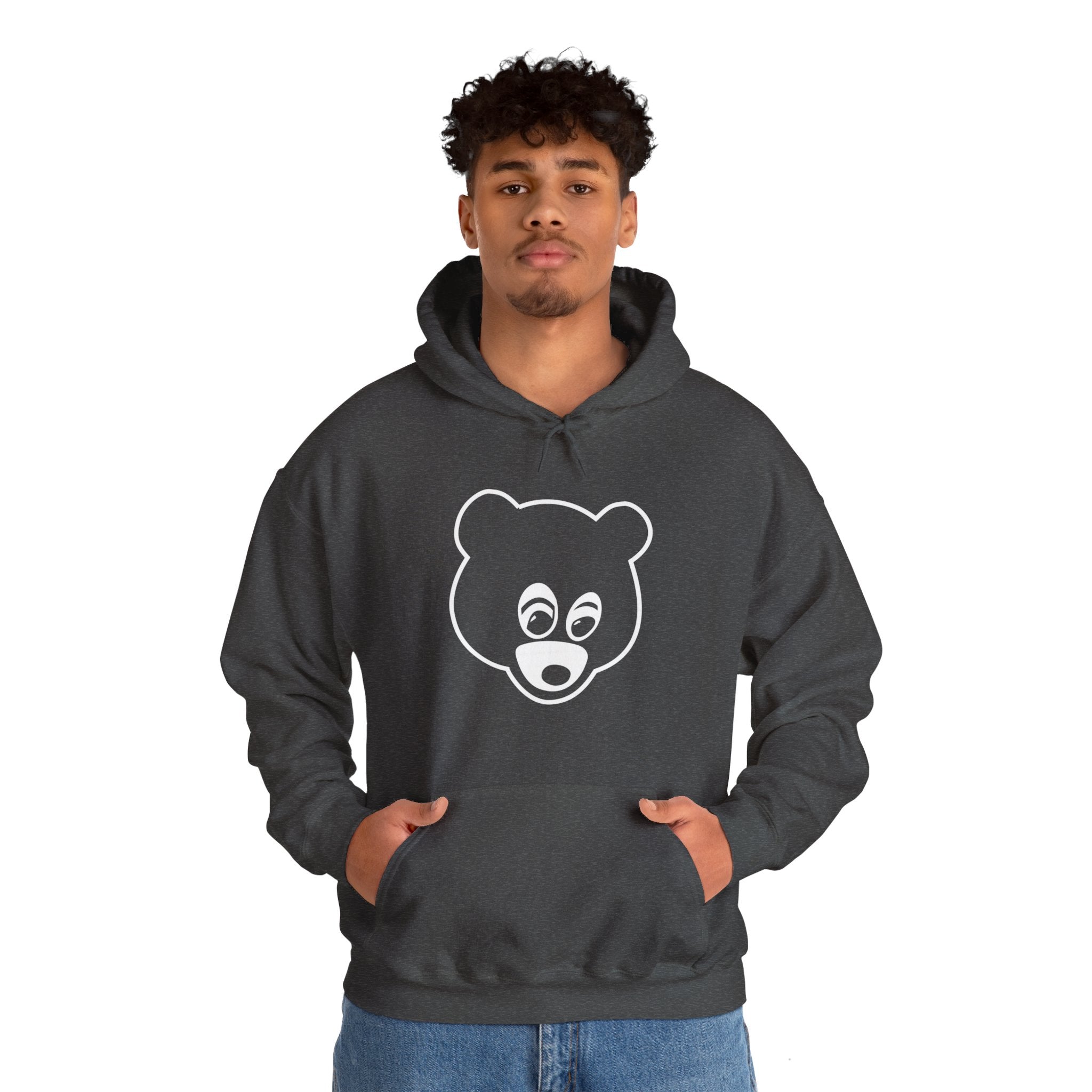 College Dropout Kanye West Bear Hoodie Sweatshirt-Bootlg