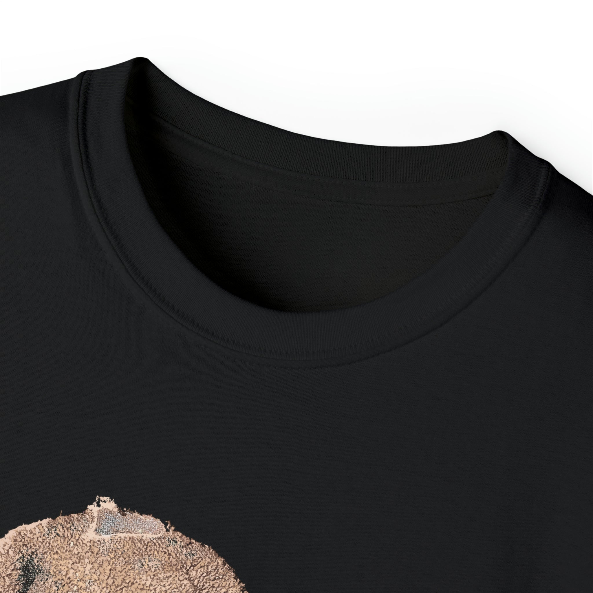 Distressed Side-Headed Teddy Tee-Bootlg