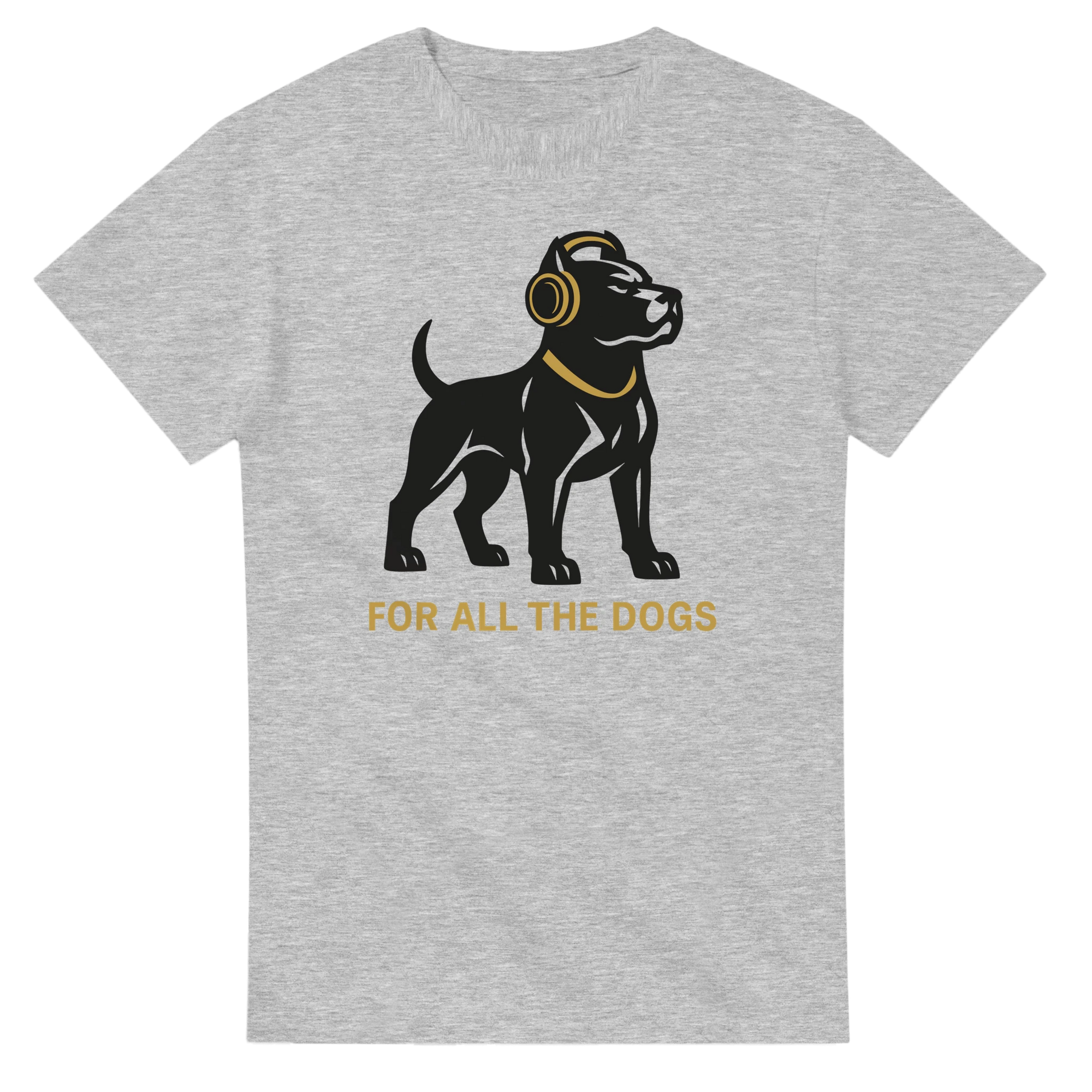 Drake "For All the Dogs" Headphones Tee-Ash-S-Bootlg