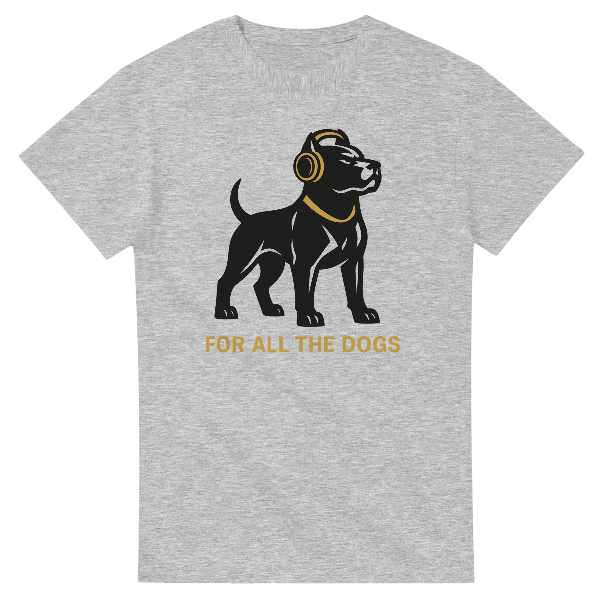 Drake "For All the Dogs" Headphones Tee-Ash-S-Bootlg