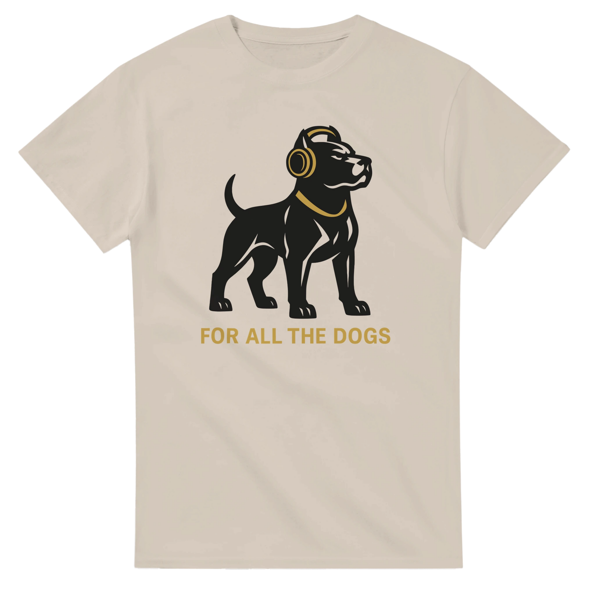Drake "For All the Dogs" Headphones Tee-Sand-S-Bootlg
