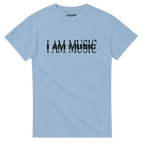 I AM MUSIC T-Shirt-Light Blue-S-I am music (album version)-Bootlg
