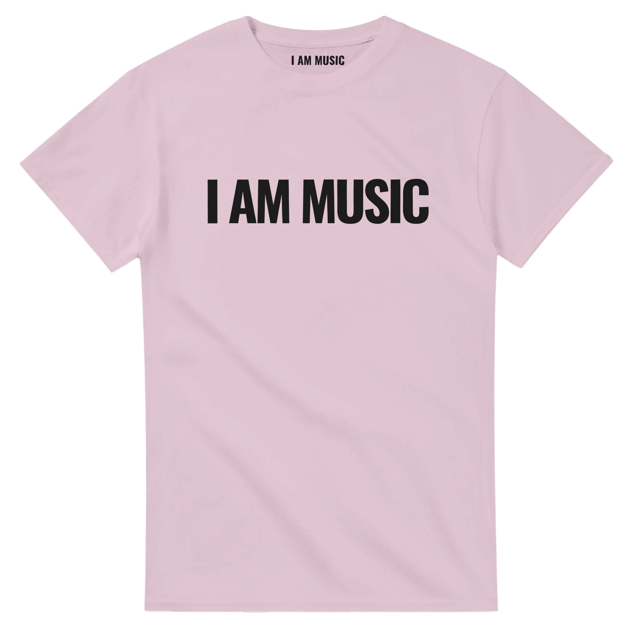 I AM MUSIC T-Shirt-Light Pink-S-I am music (concert version)-Bootlg