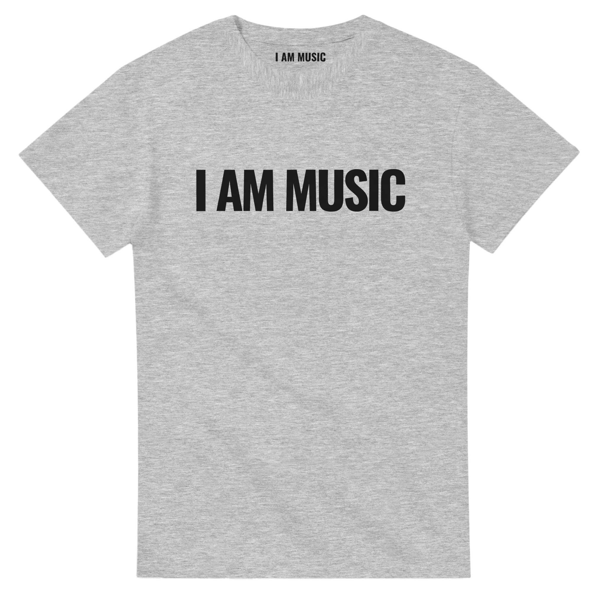 I AM MUSIC T-Shirt-Ash-S-I am music (concert version)-Bootlg
