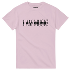 I AM MUSIC T-Shirt-Light Pink-S-I am music (album version)-Bootlg