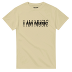 I AM MUSIC T-Shirt-Natural-S-I am music (album version)-Bootlg