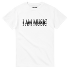 I AM MUSIC T-Shirt-White-S-I am music (album version)-Bootlg