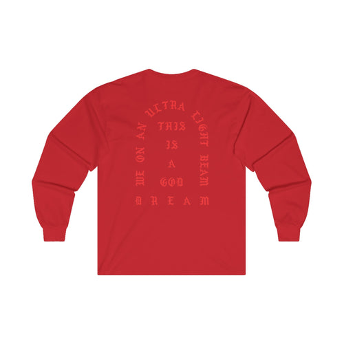 I Feel Like Pablo Long Sleeve Tee - Kanye West TLOP-S-Red-Bootlg