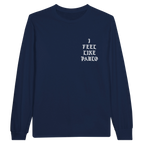 I Feel Like Pablo Unisex Jersey Long Sleeve Tee-Navy-S-Bootlg