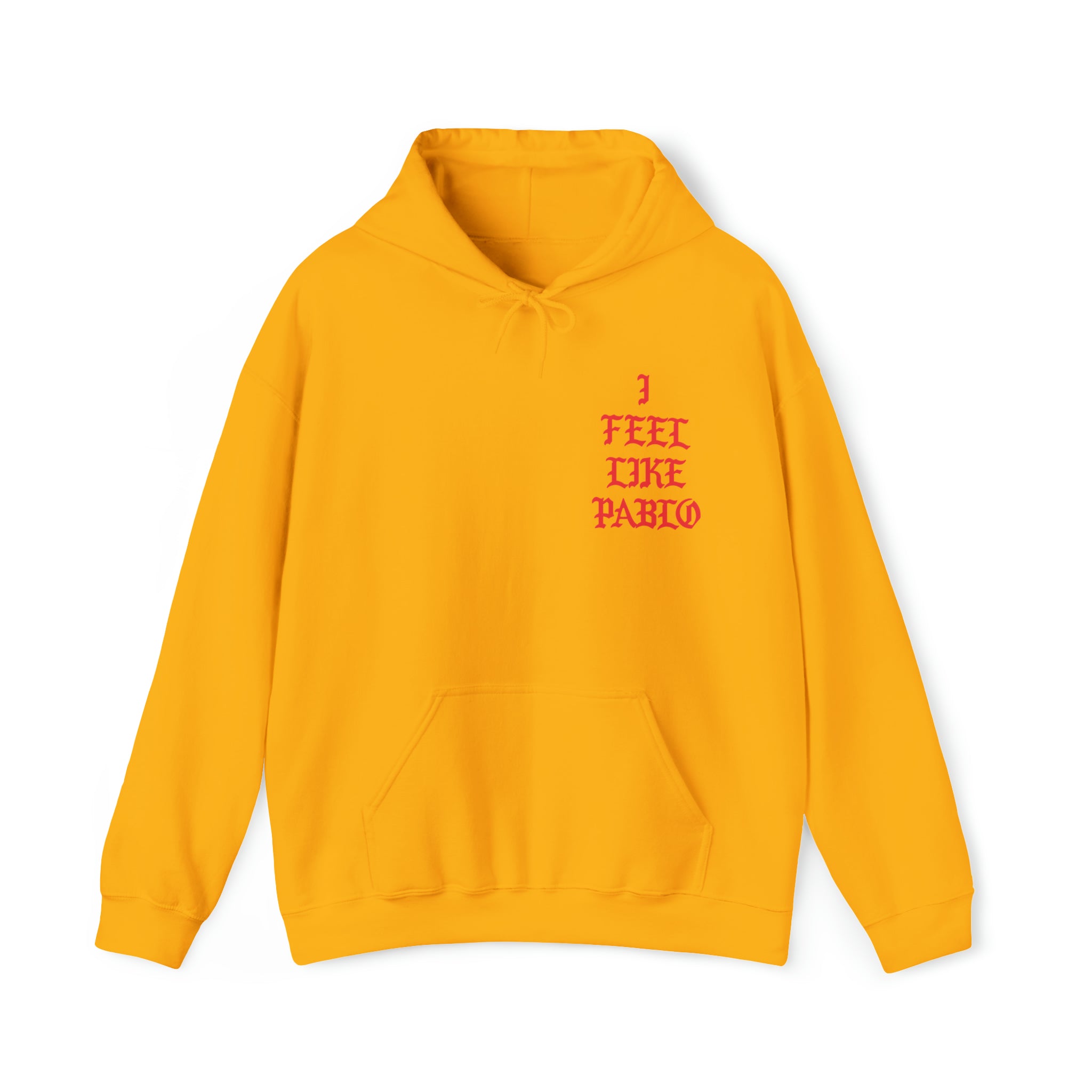 I Feel Like Pablo kanye tour merch hoodie-Gold-S-Bootlg
