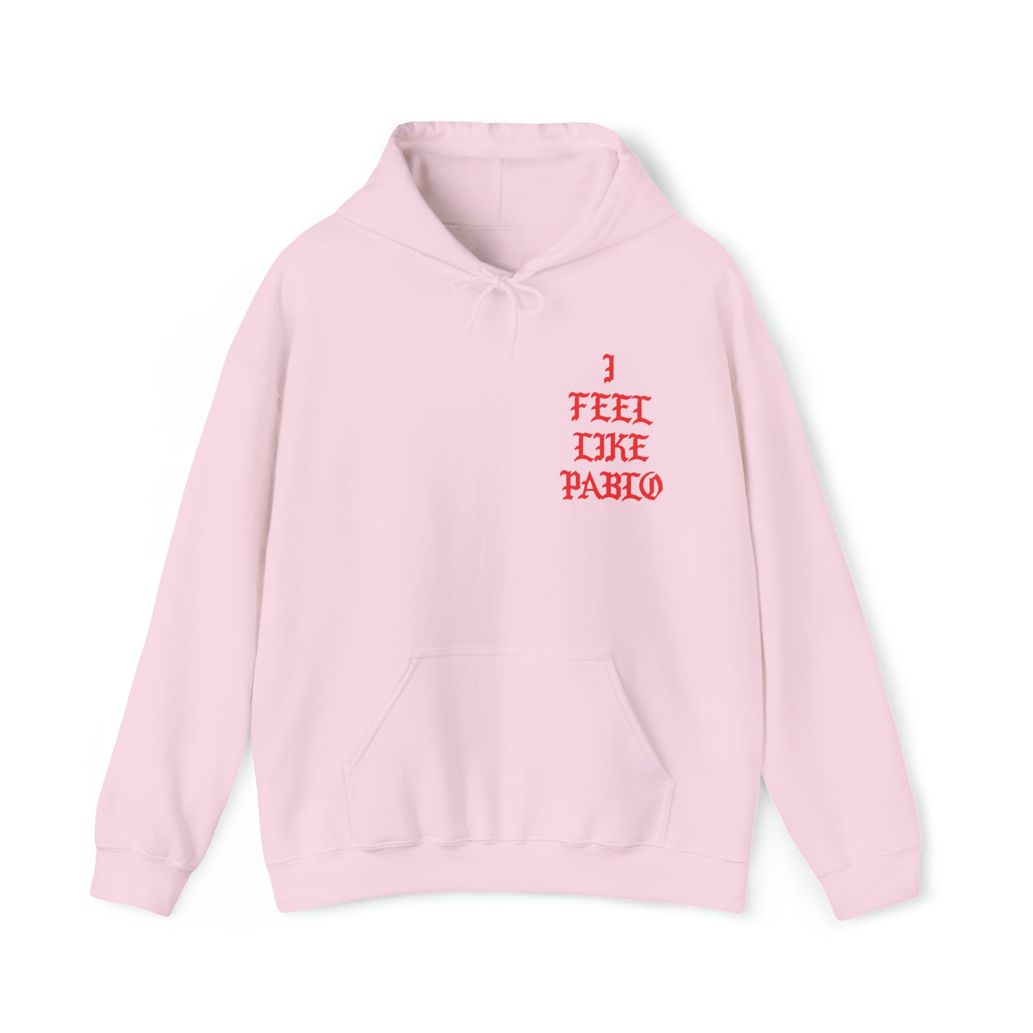 I Feel Like Pablo kanye tour merch hoodie-Light Pink-S-Bootlg