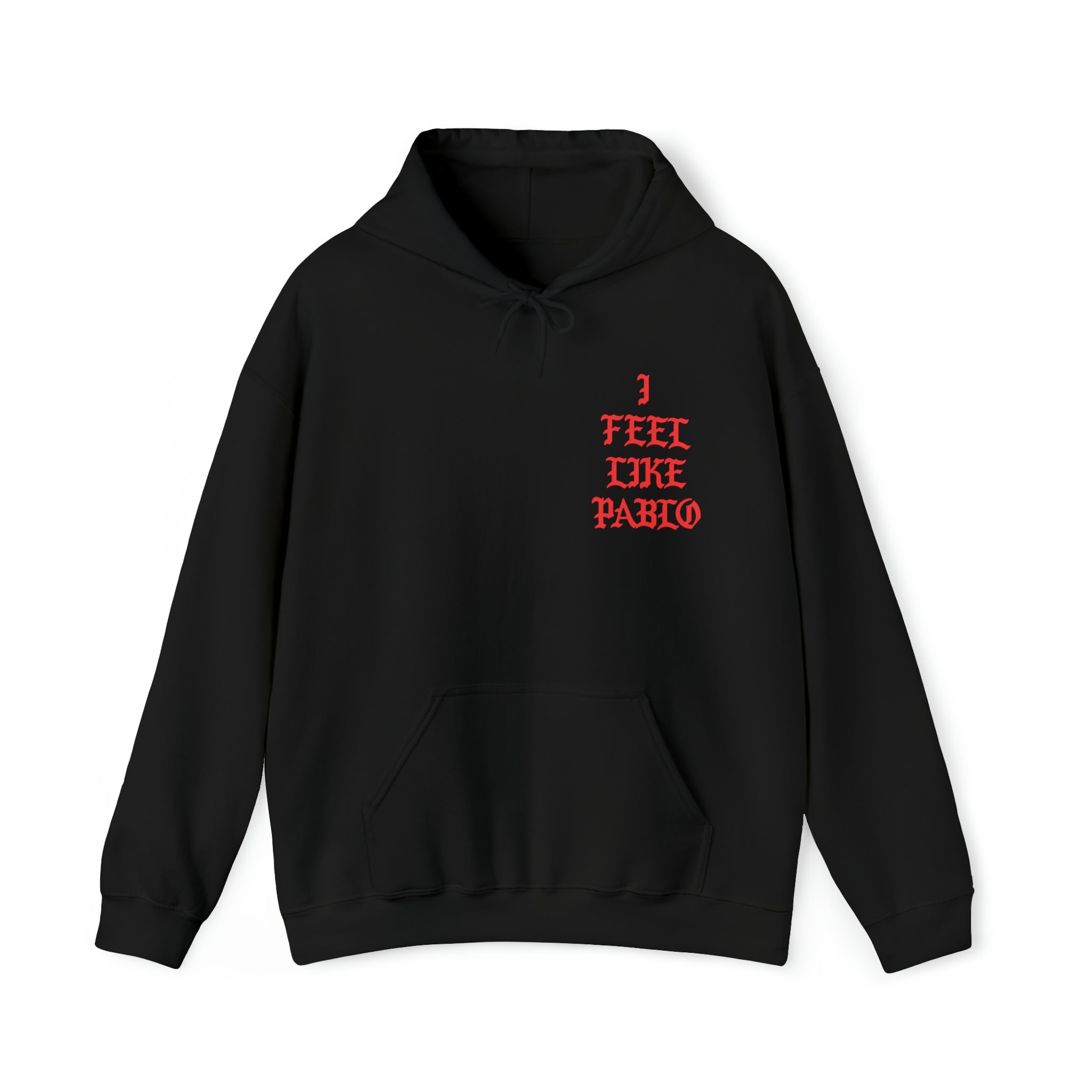 I Feel Like Pablo kanye tour merch hoodie-Black-S-Bootlg
