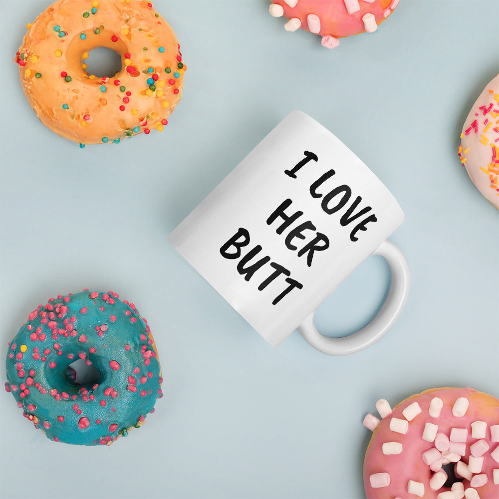 I Love Her Butt Mug, Funny Gift for Boyfriend, Husband, Fiance-11-Bootlg