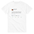 I need a room full of mirrors so I can be surrounded by winners - Kanye West Tweet Tee-S-White-Bootlg