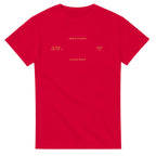 Jesus is King Sunday Service Kanye West T-Shirt-Red-S-Bootlg