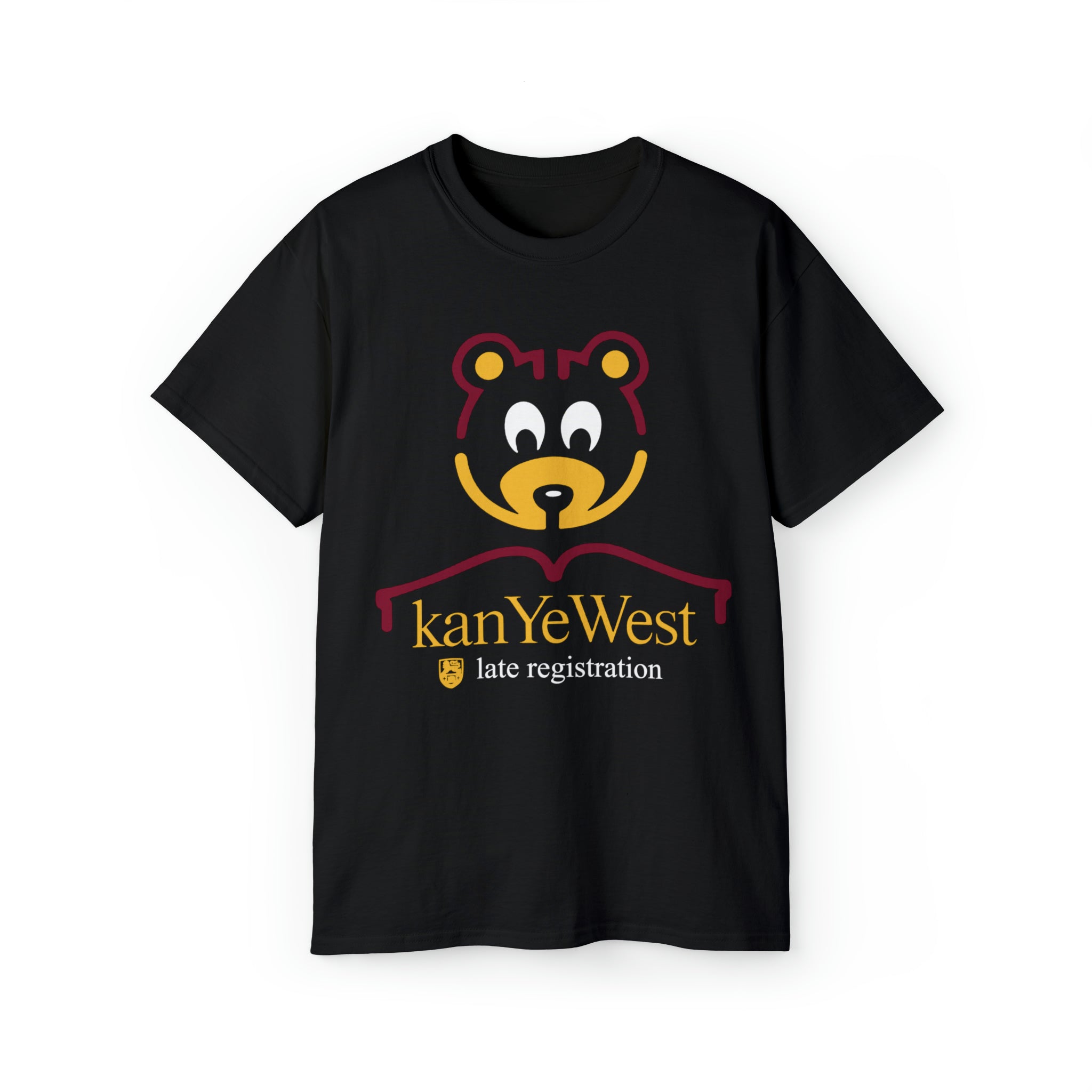 Kanye West The Late Registration Logo T-Shirt-Black-S-Bootlg