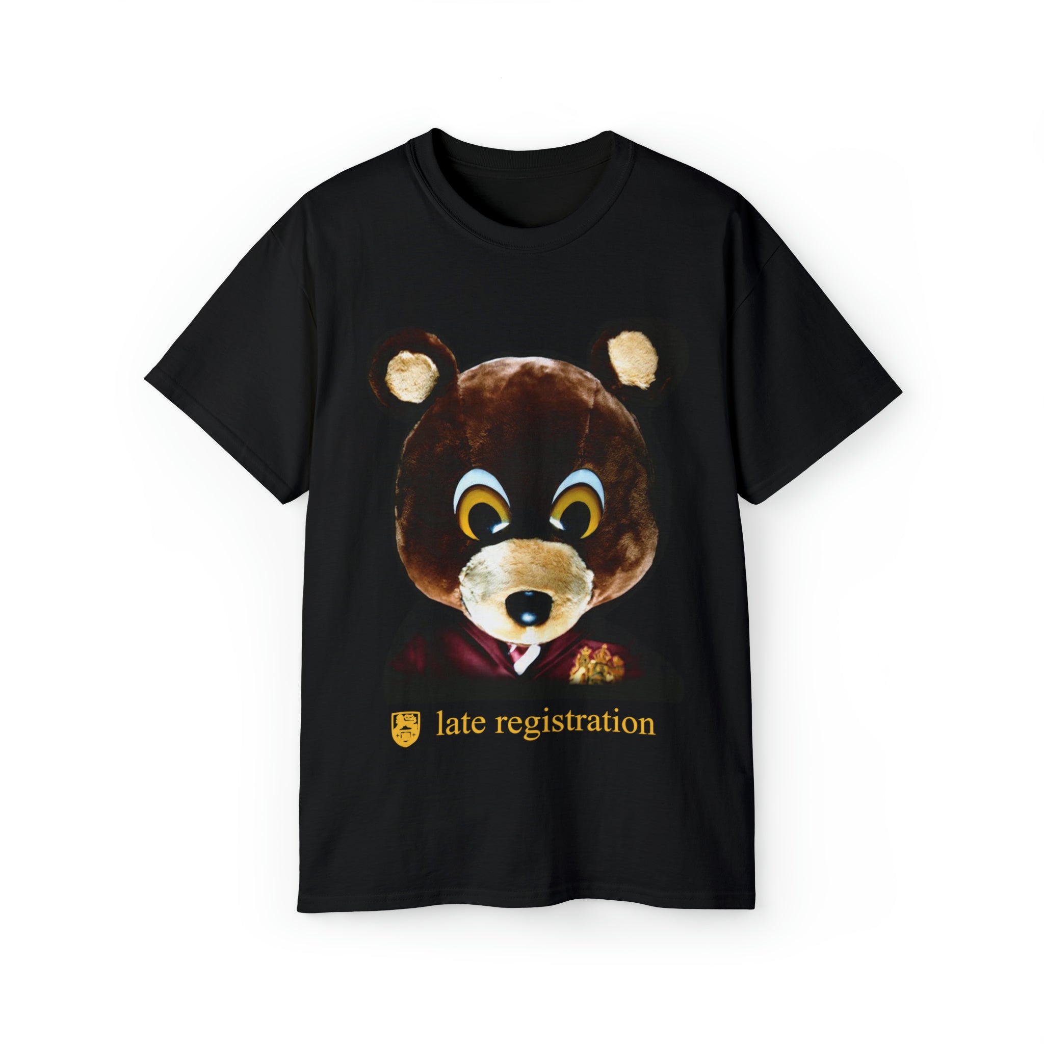 Kanye West The Late Registration T-Shirt-Black-S-Bootlg