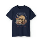 Kanye West Yeezus Tee God Wants You Skull & Birds-Navy-S-Bootlg