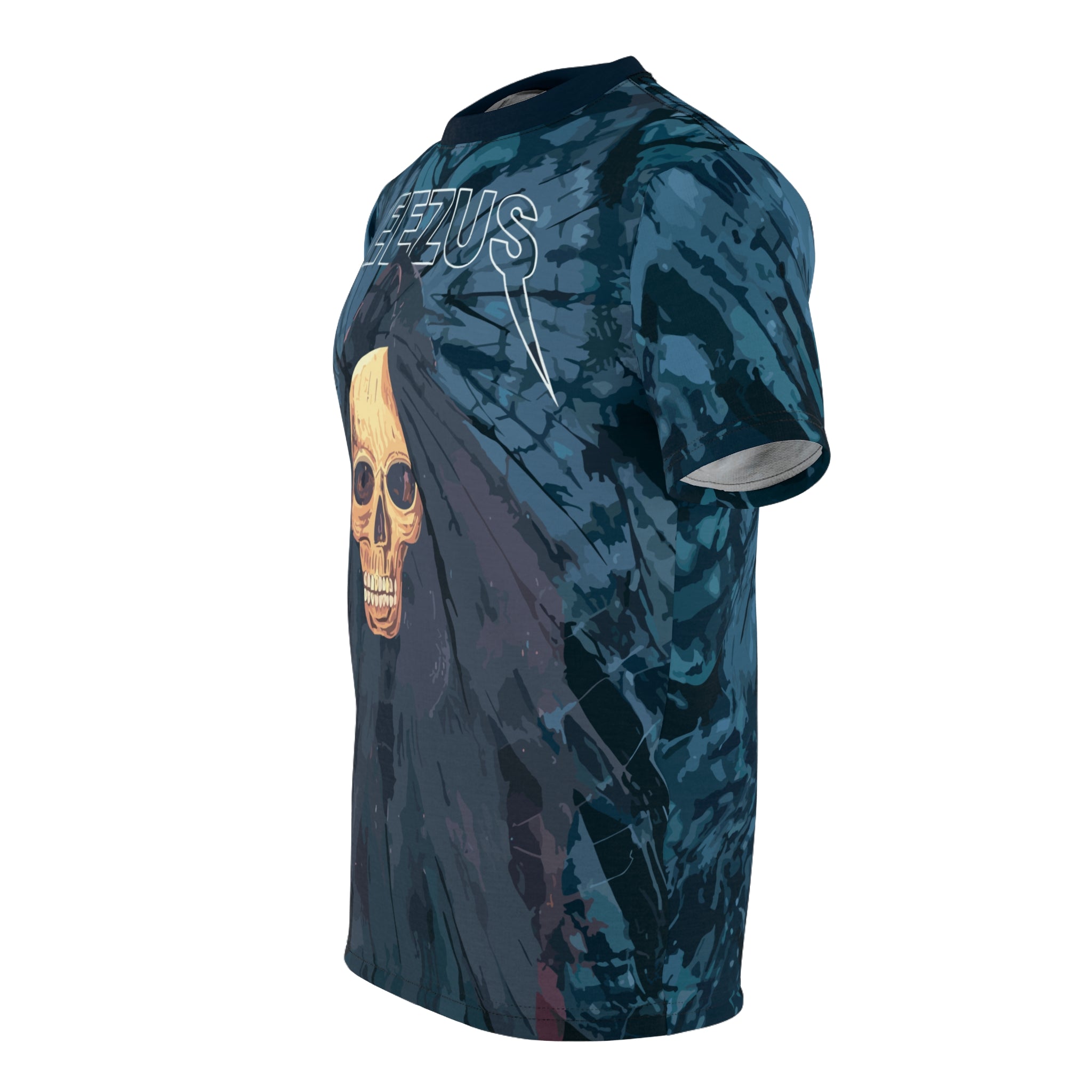 Kanye West Yeezus Wes Lang Reaper Tie Dye Tee-Bootlg