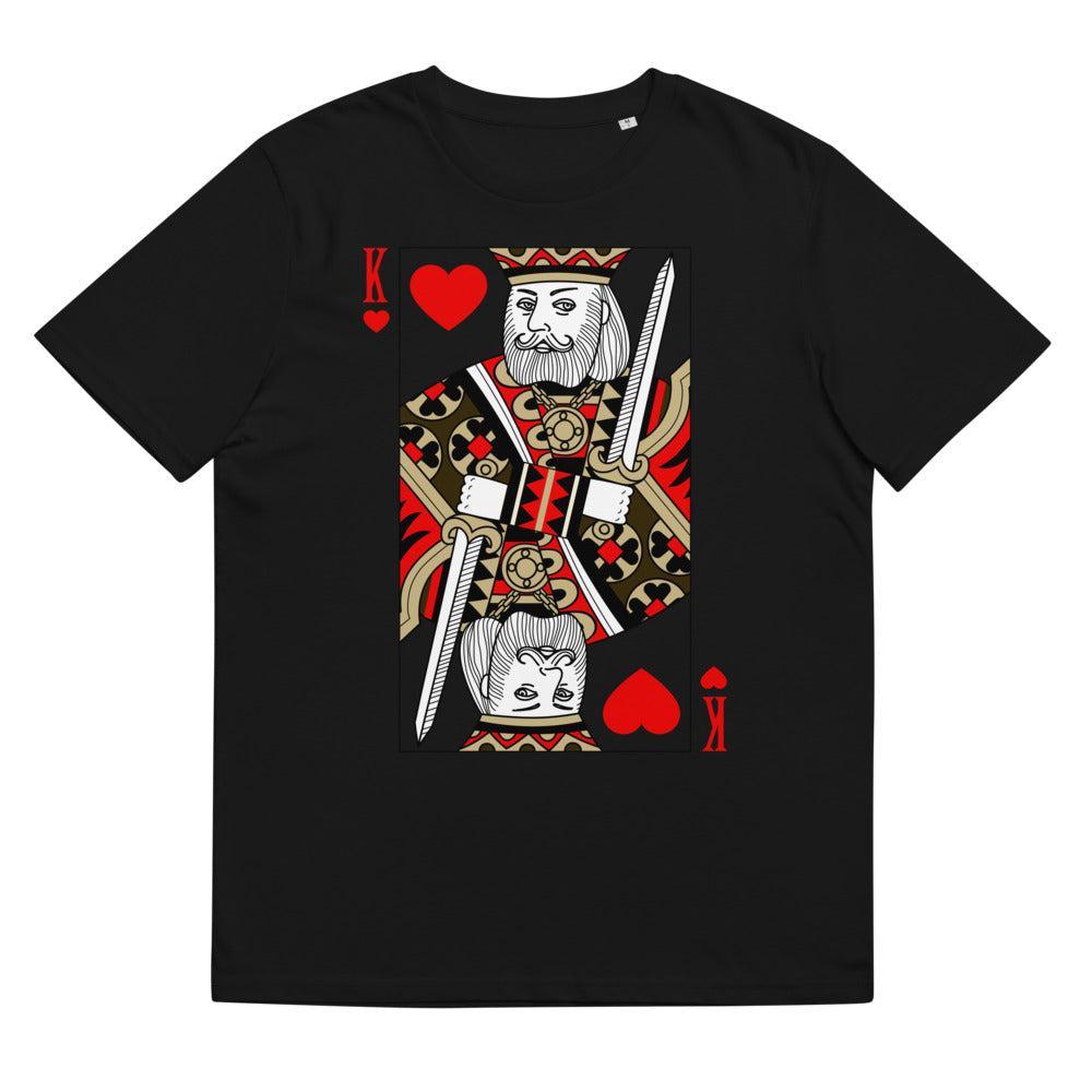 King Of Hearts T-Shirt-Black-S-Bootlg