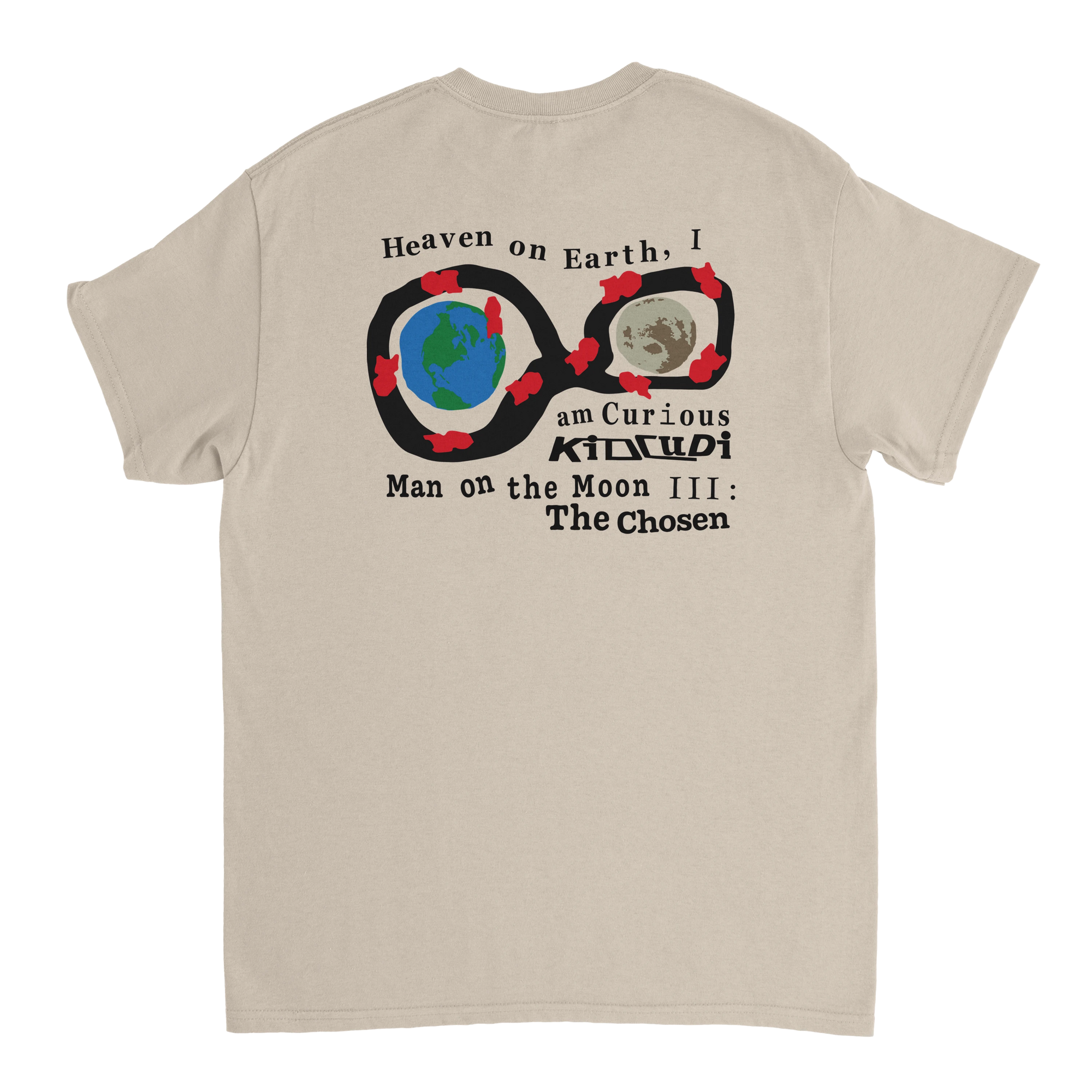 Man on the Moon III : The Chosen Kid Cudi album merch T-Shirt-Bootlg