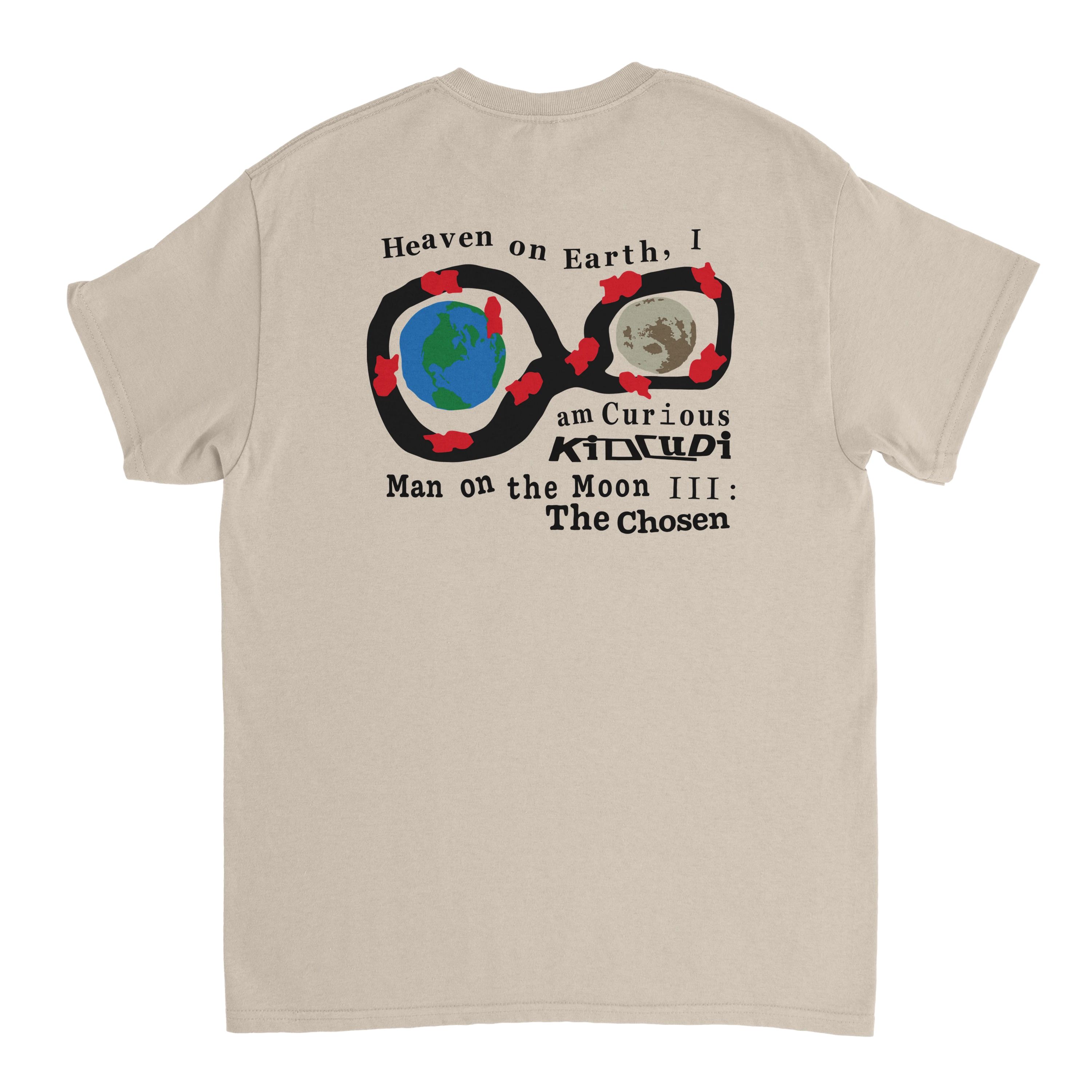 Man on the Moon III : The Chosen Kid Cudi album merch T-Shirt-Bootlg
