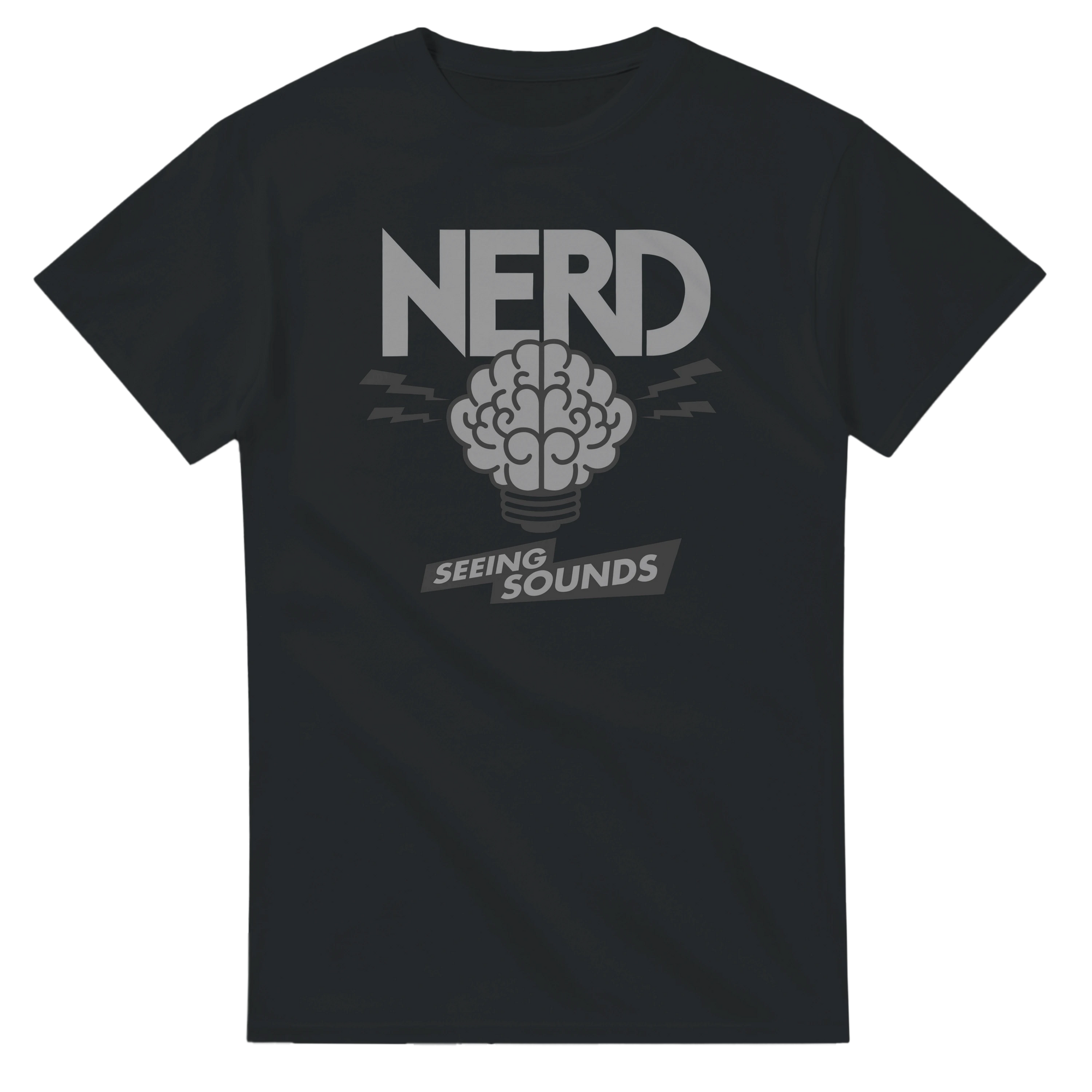 NERD Seeing Sounds Inspired T-Shirt-Black-S-Bootlg