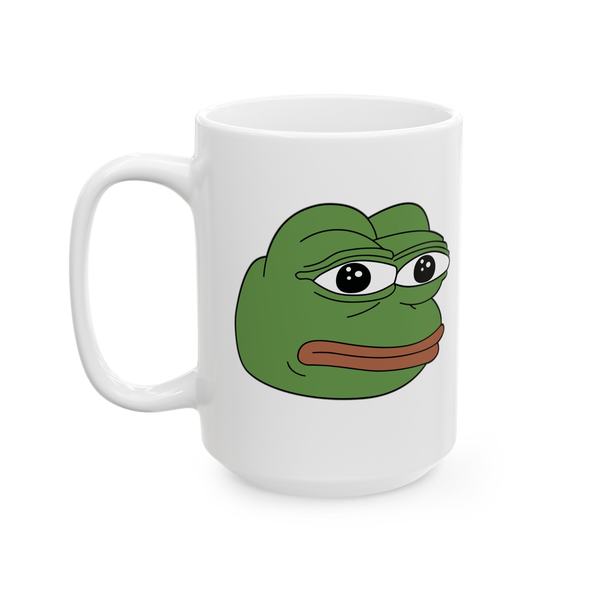 PEPE Frog Meme mug-15oz-Bootlg