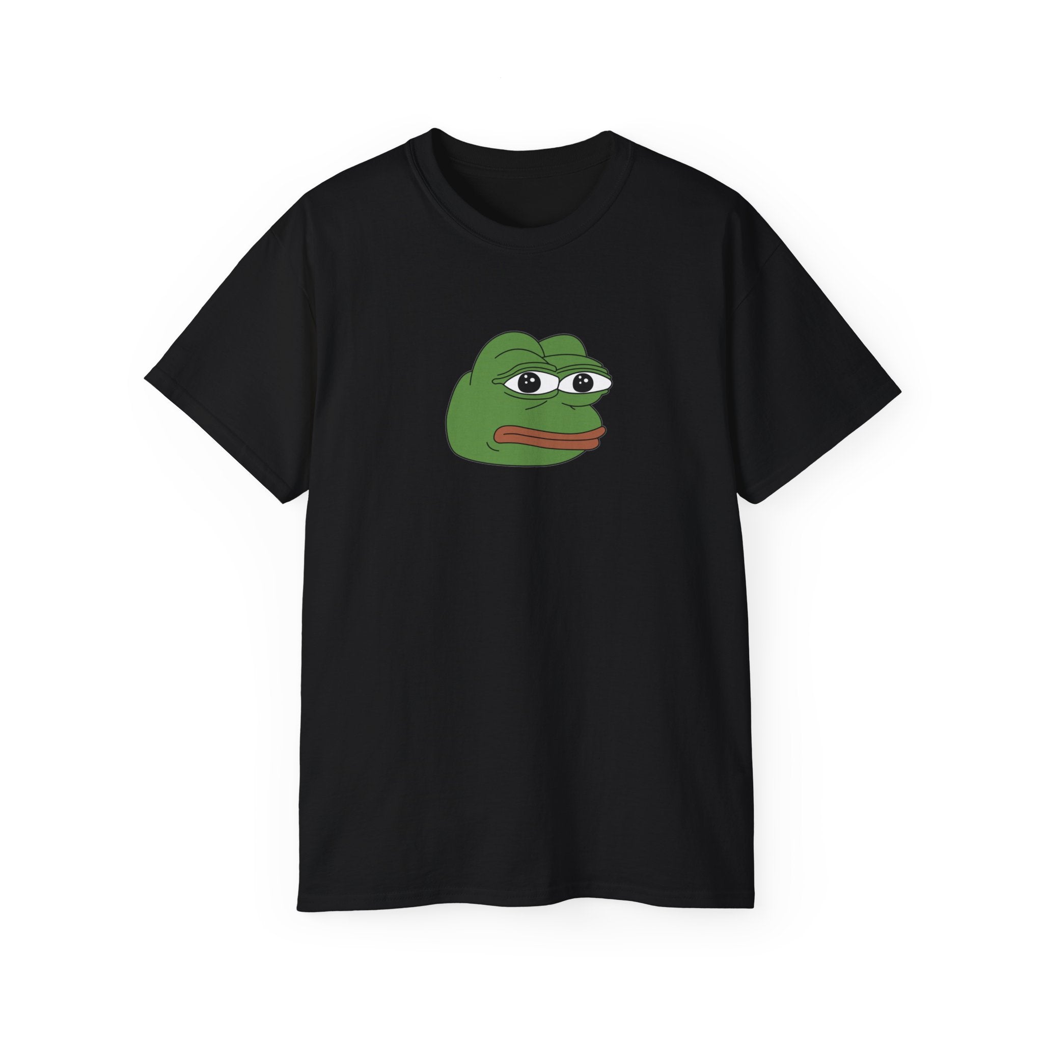 PEPE frog T-Shirt-S-Black-Bootlg