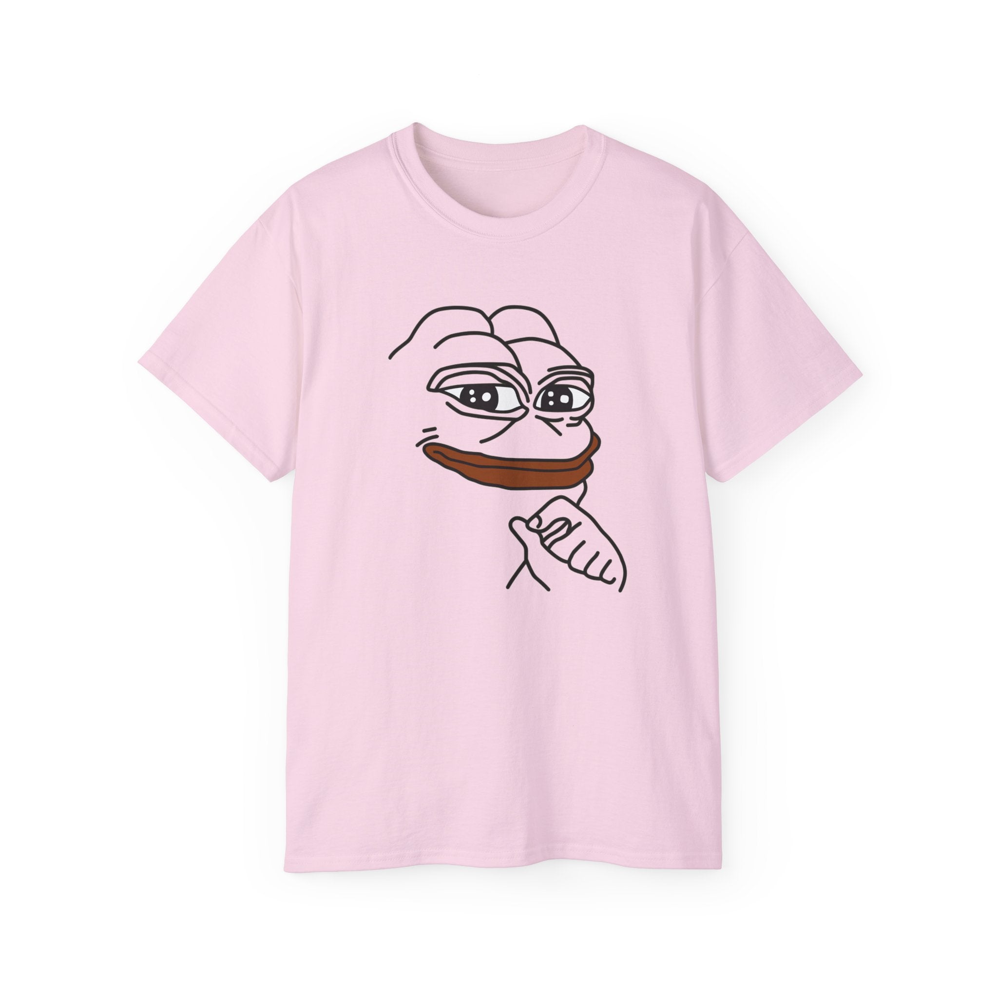PEPE frog T-Shirt-S-Light Pink-Bootlg