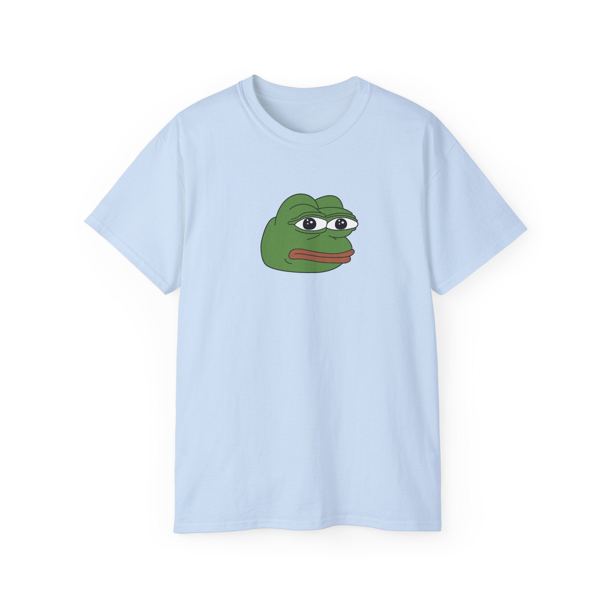 PEPE frog T-Shirt-S-Light Blue-Bootlg