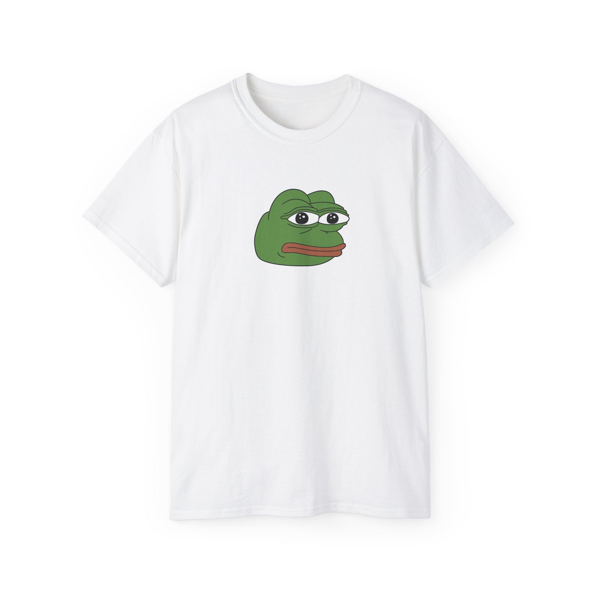 PEPE frog T-Shirt-S-White-Bootlg