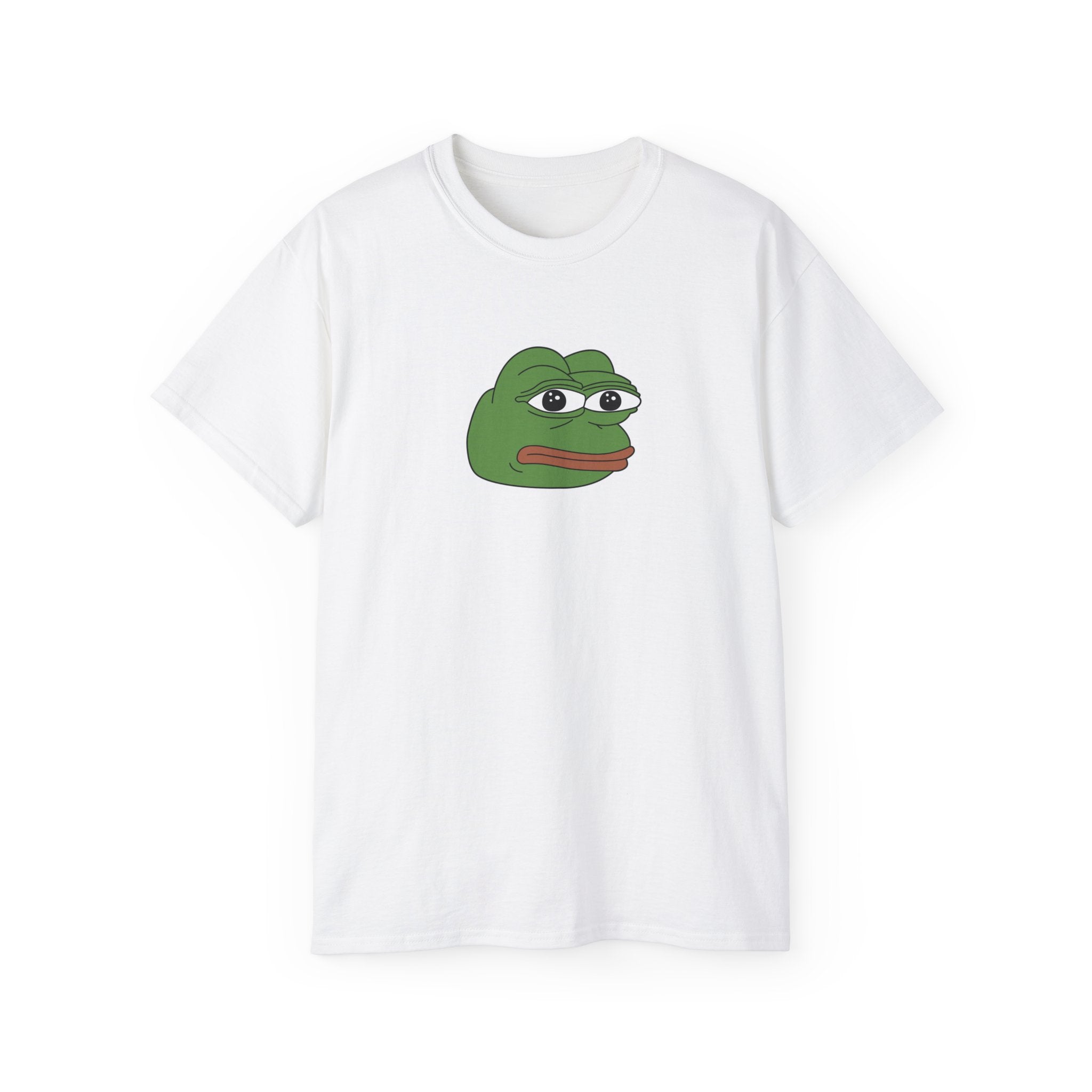 PEPE frog T-Shirt-S-White-Bootlg
