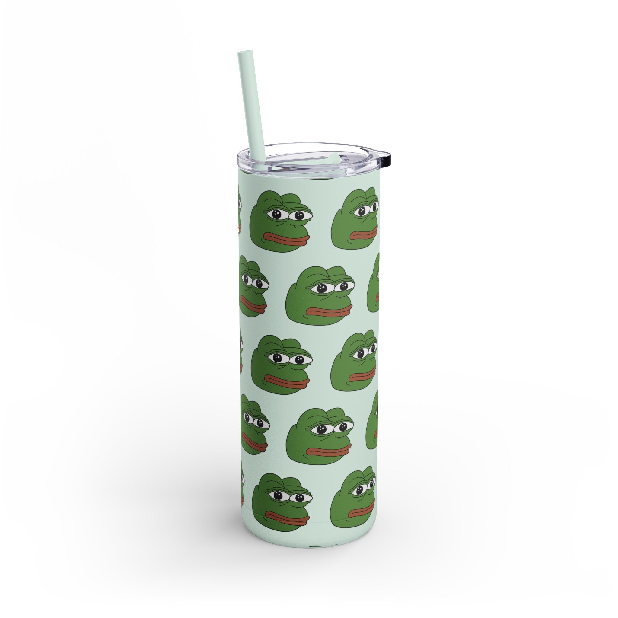 PEPE frog Tumbler 20oz-Indigo-20oz-Matte-Bootlg