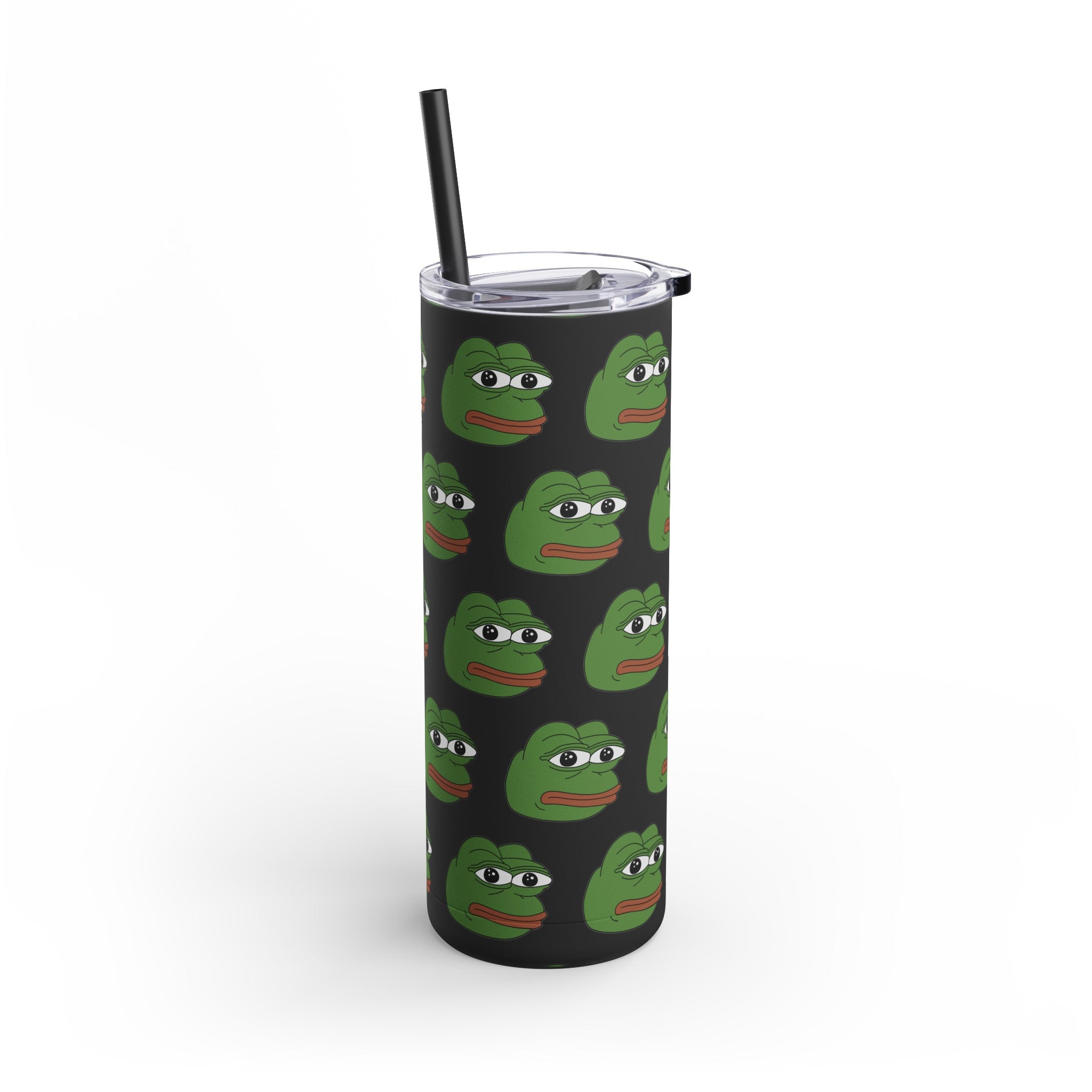 PEPE frog Tumbler 20oz-Indigo-20oz-Matte-Bootlg
