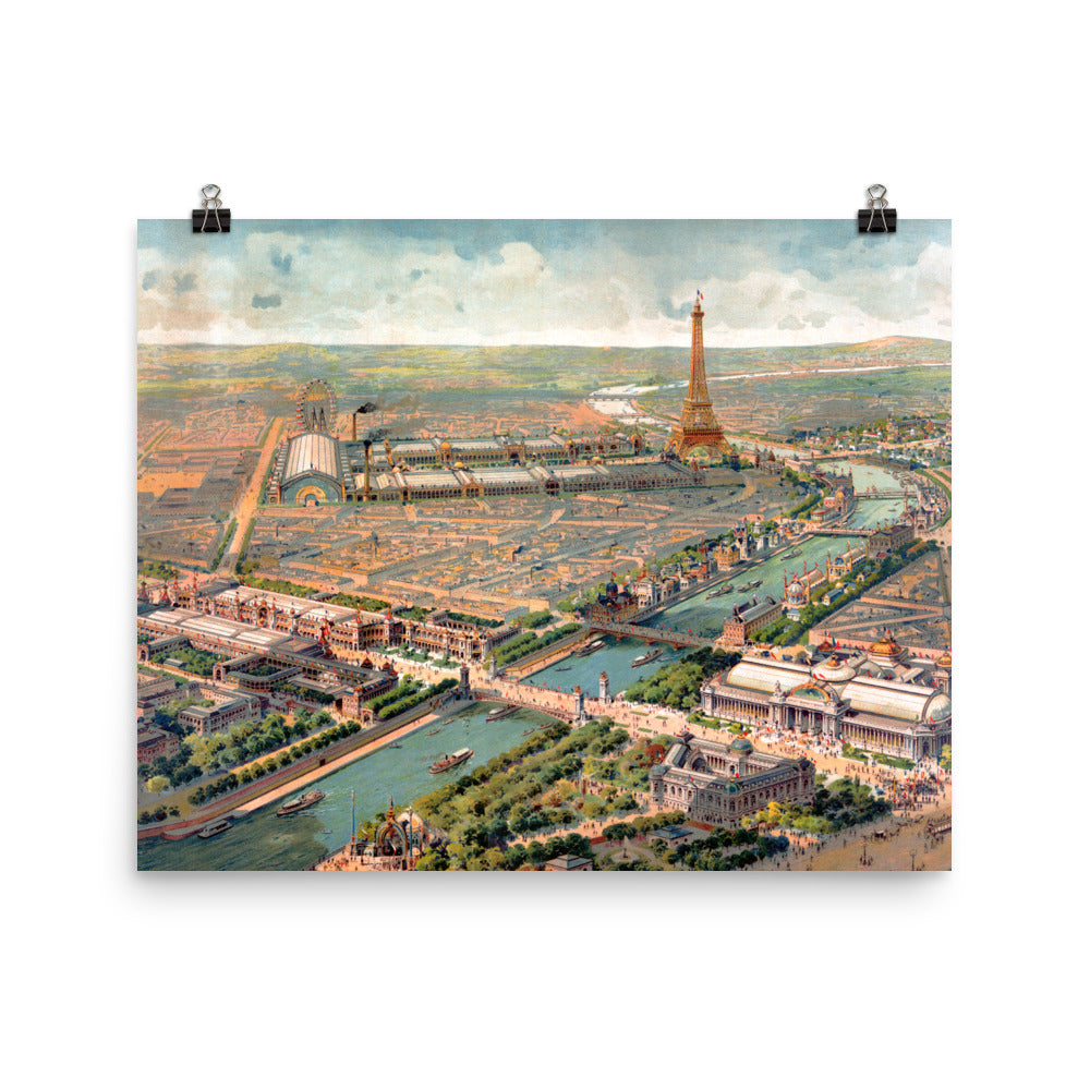 Paris, France Retro Poster-16×20-Bootlg