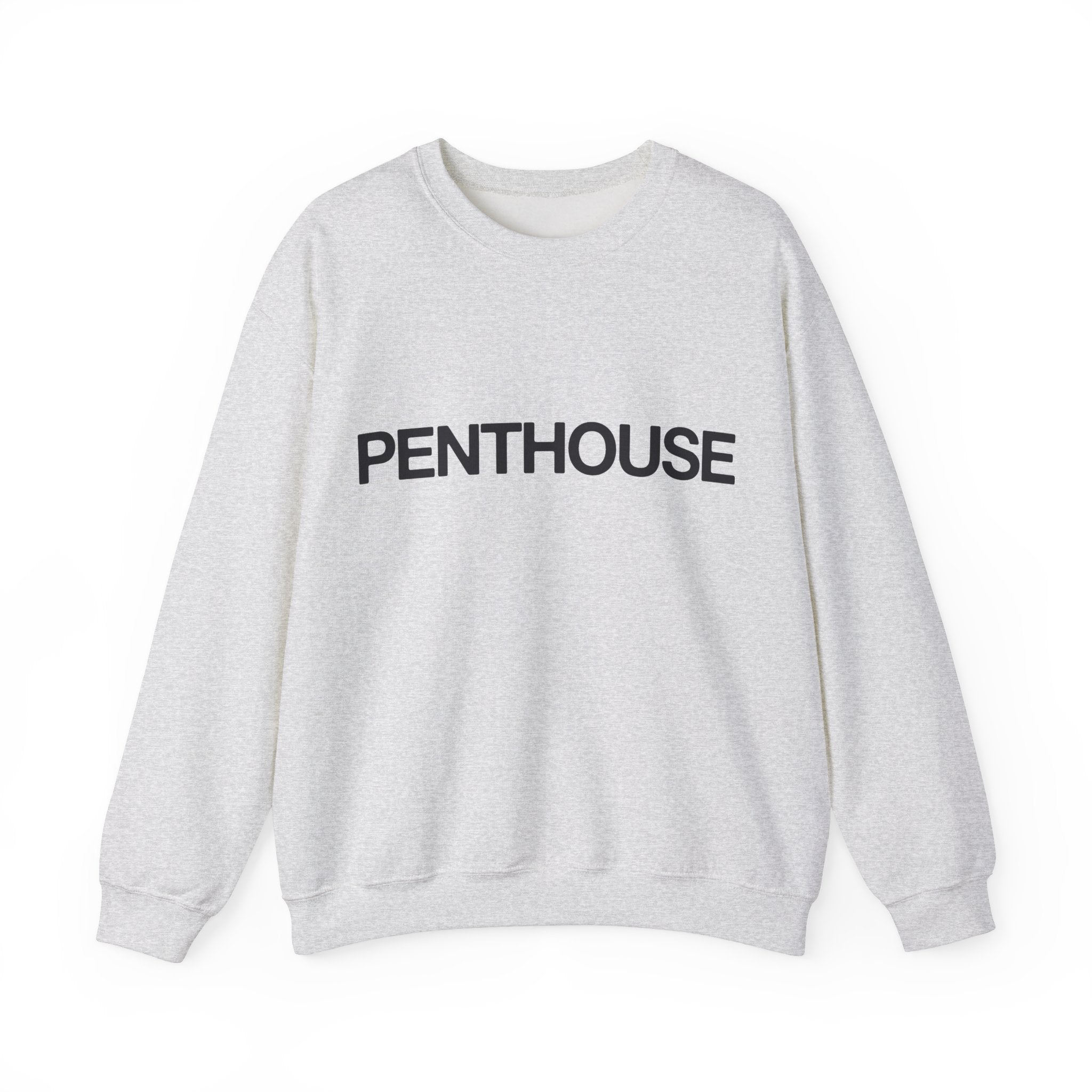 Penthouse Crew Neck Sweatshirt - Inspired by Kim Kardashian Tee-S-Ash-Bootlg