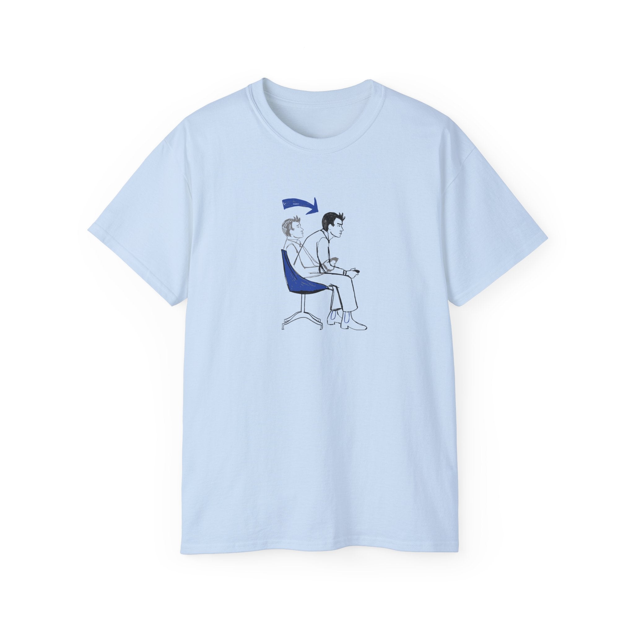 Roaring Kitty GameStop Rally Legend T-Shirt-S-Light Blue-Bootlg