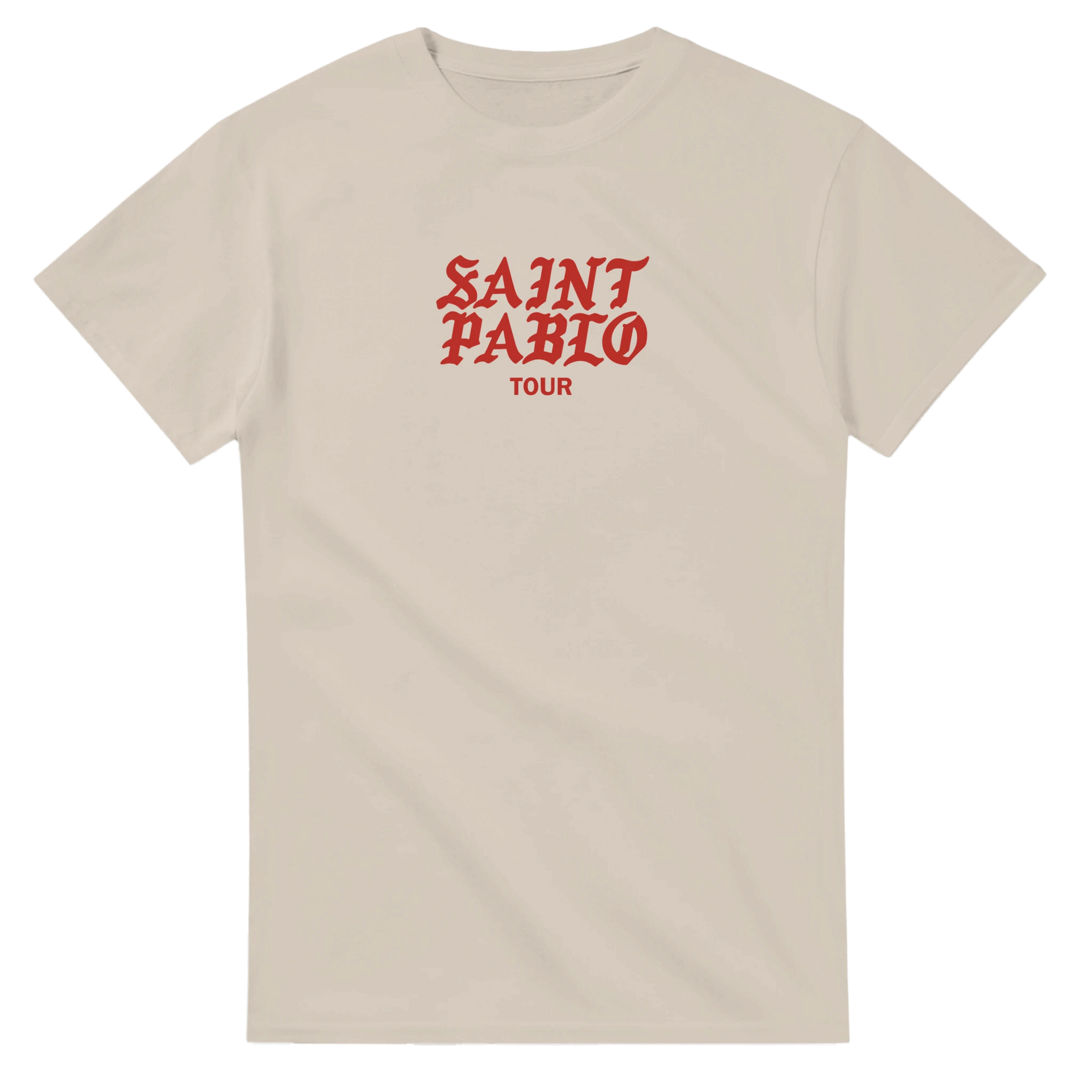 Saint Pablo Tour Kanye West Unisex Concert T-Shirt-Sand-S-Bootlg